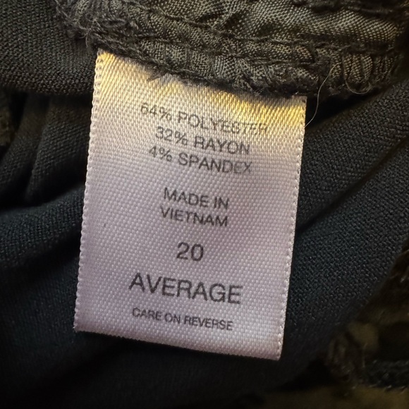 New York & Company Women's Black Dress Pants (Size 20) - Picture 7 of 8